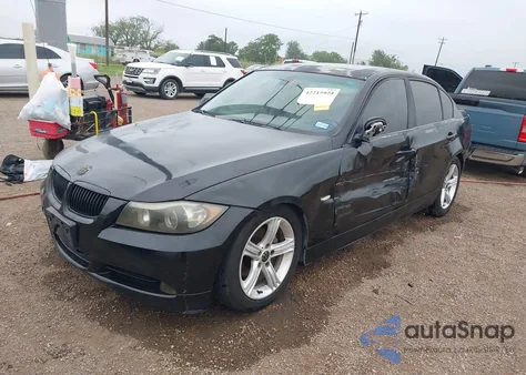 2007 BMW 328I из США, поврежденный, VIN WBAVA37527NL13034